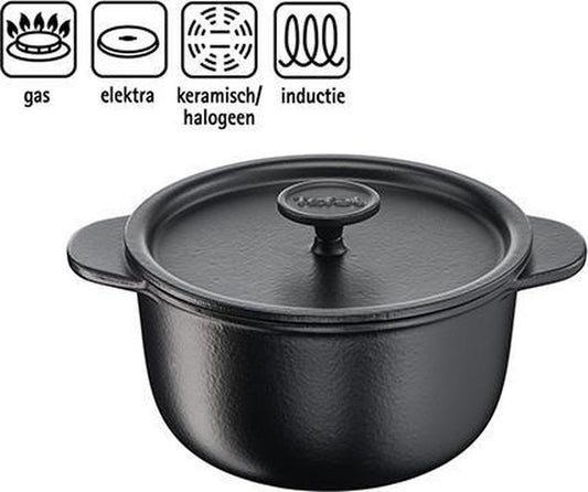 Tefal Ronde gietijzeren braadpan - 20 cm