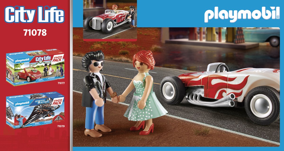 Playmobil 71078 Hot Rod