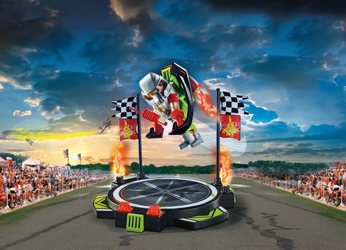 Playmobil Air Stuntshow jet "Jetpack" - 70836