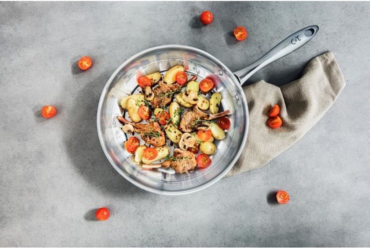 Cosy & Trendy Classic koekenpan RVS - 28 cm