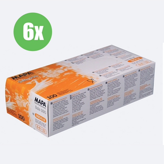 Wegwerphandschoenen Vinyl Mapa Solo 990 - 6 x 100 stuks