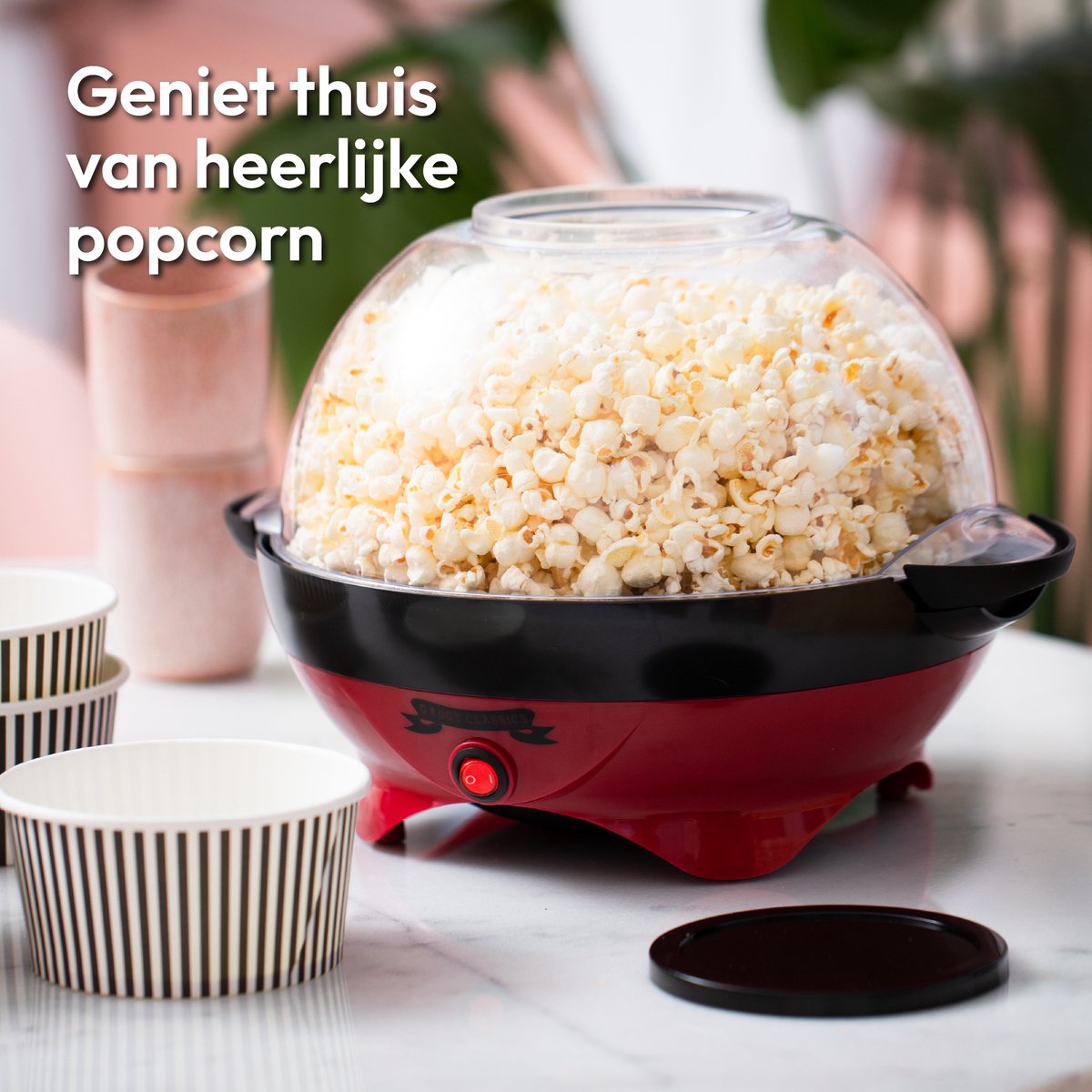 Gadgy Popcornmaker (800W - 5 liter)