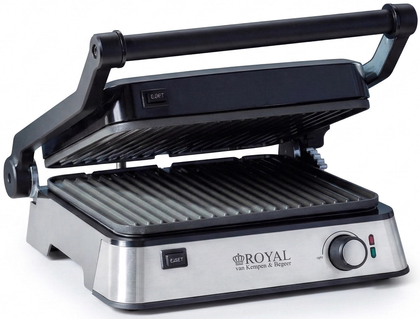 Royal Kempen & Begeer contactgrill 2000w met thermostaat