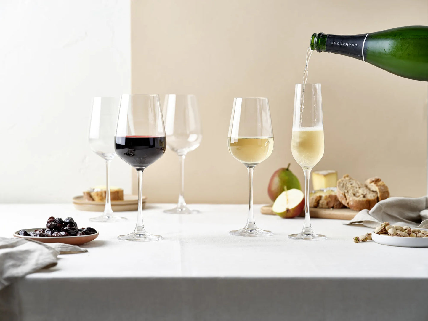 Table Talks champagneglazen 200 ml set van 2