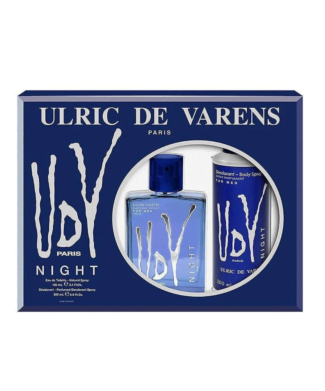 Ulric de Varens Giftset Men Blauw Eau de toilette + Déodorant
