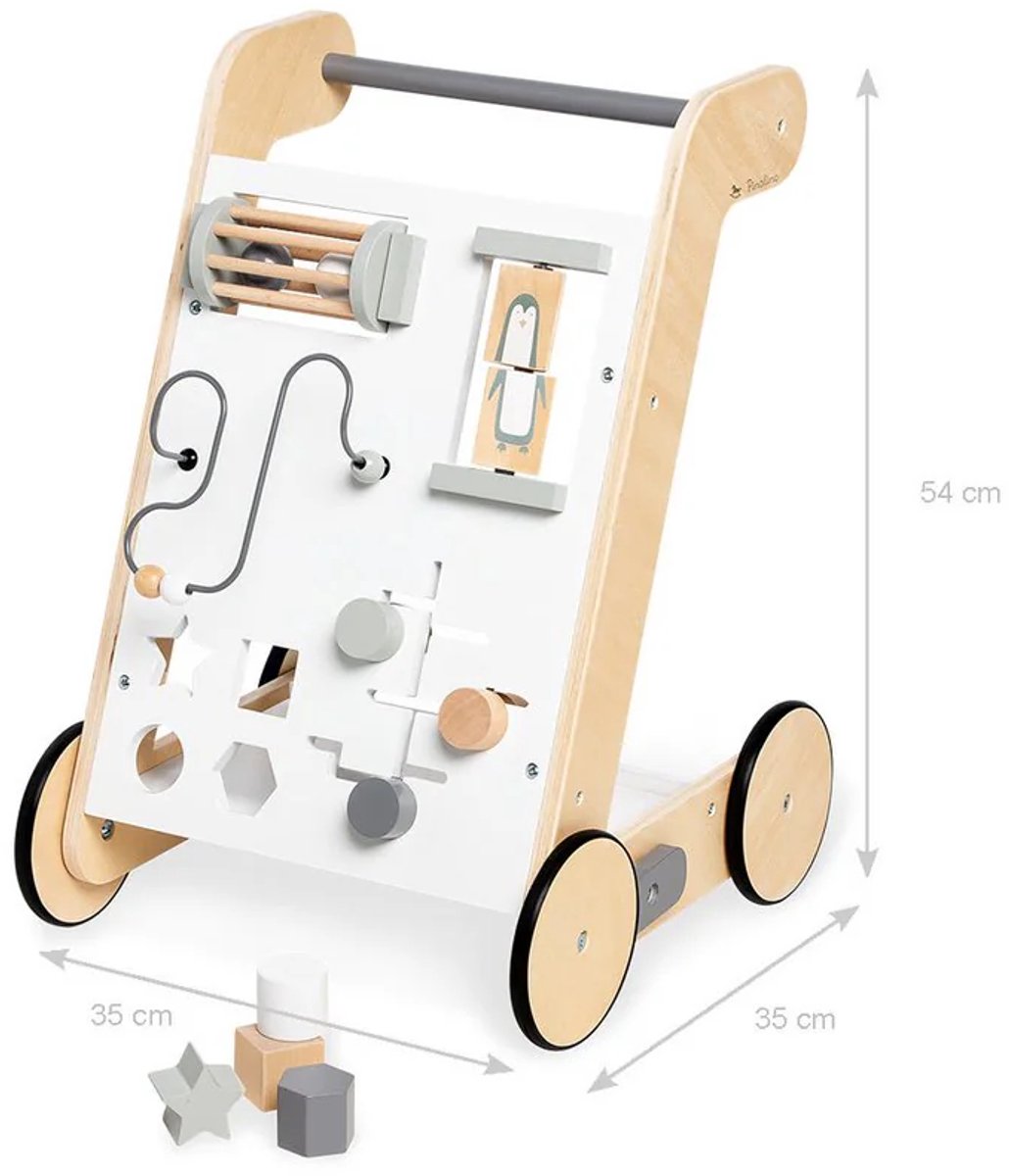Pinolino "Tino"- Activity Looptrainer - Houten speelgoed