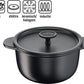 Tefal Ronde gietijzeren braadpan - 20 cm