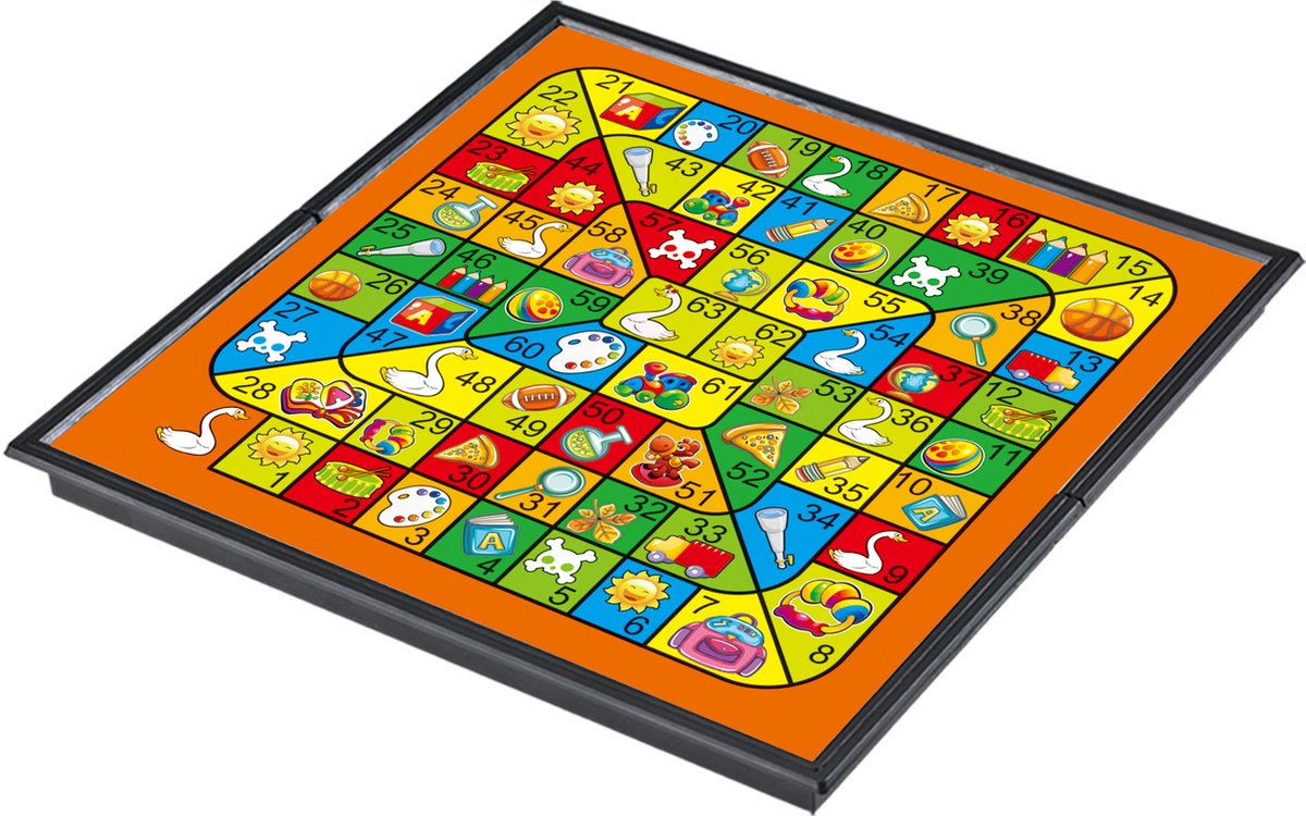 Jolly Play 5-In-1 Family Board Games 25 cm