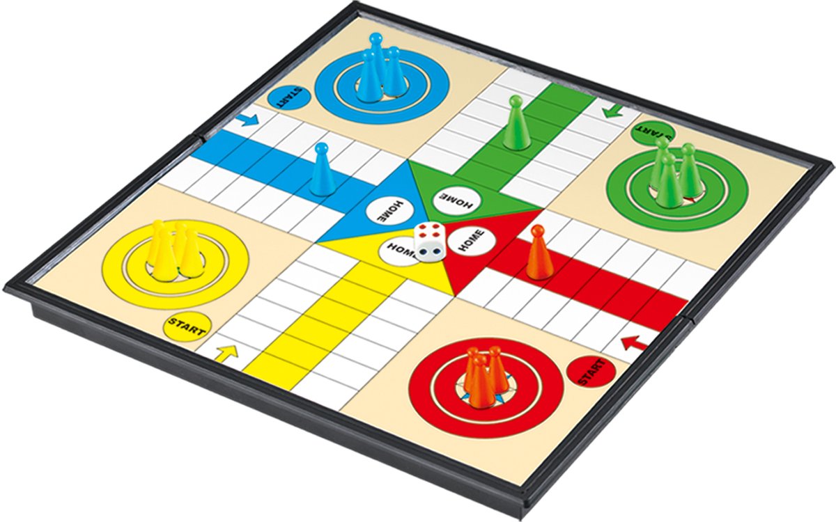 Jolly Play 5-In-1 Family Board Games 25 cm