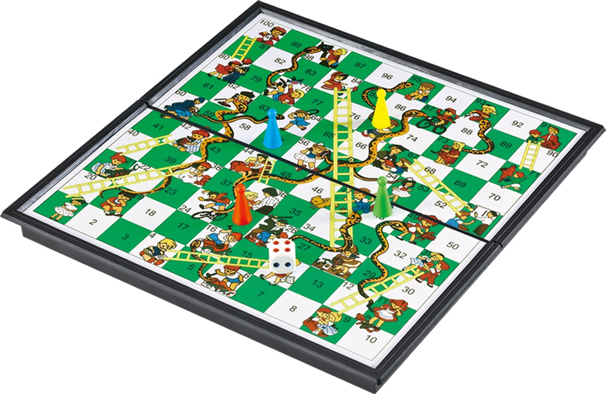 Jolly Play 5-In-1 Family Board Games 25 cm
