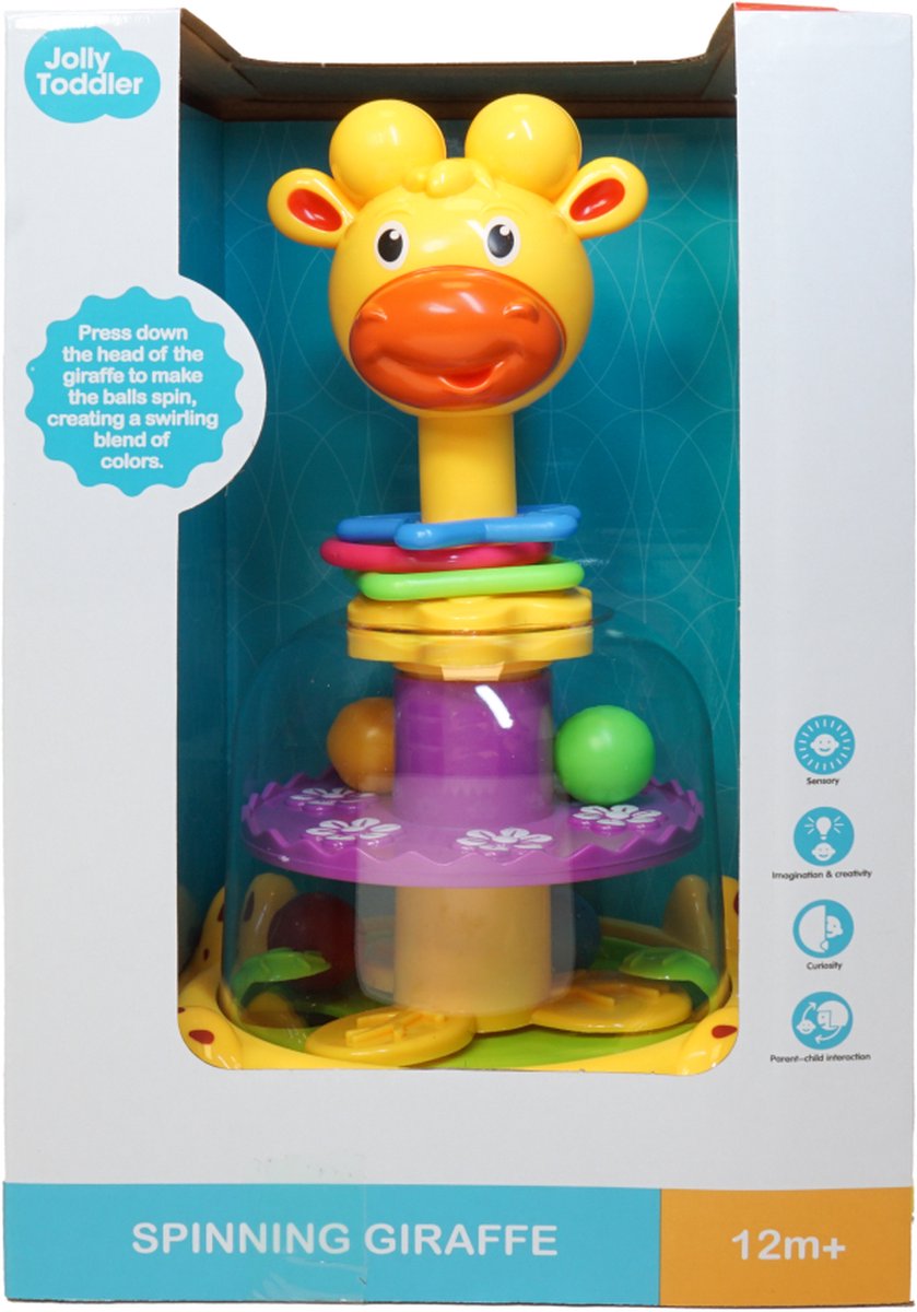 JollyToddler - Rotating Giraffe - Draaiende Giraf