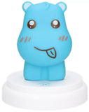 Alecto LED nachtlampje hippo- Blauw
