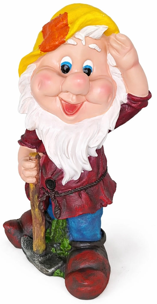 Tuinkabouter met pikhouweel - 51 cm