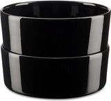 Berndorf Zwarte porseleinen bowls - Set 2 stuks - 16 cm