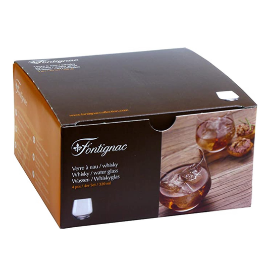 Water-/Whiskyglas Fontignac - set 4 stuks