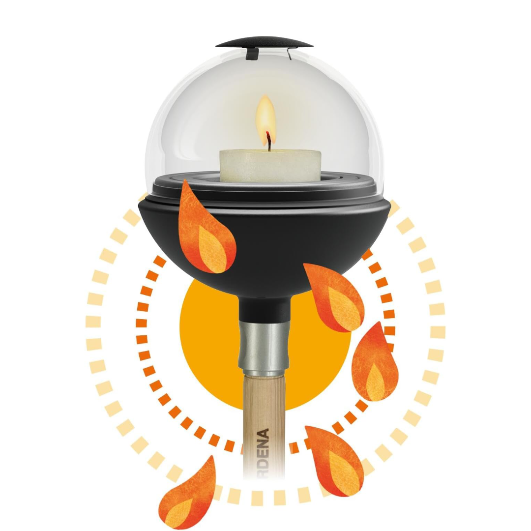 Gardena Clickup! Windlicht