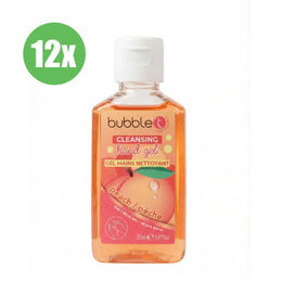 Bubble-T Handgel Perzik - Voordeelverpakking 12 x 50 ml