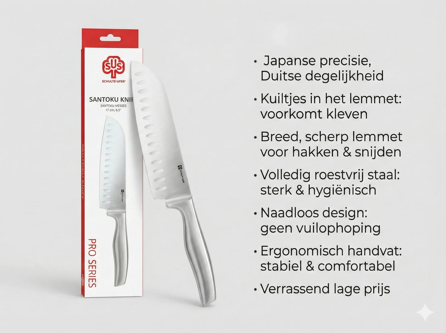 Schulte Ufer Santokumes 17 cm Pro series