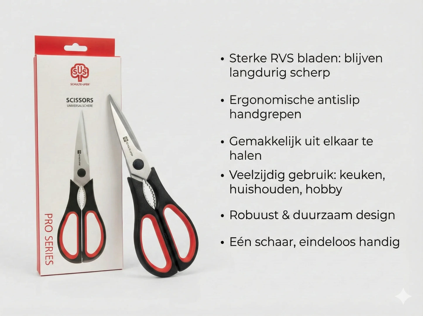 Schulte Ufer Robuste schaar Pro series