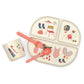 Kids Dinner Set van 4 stuks - Coral