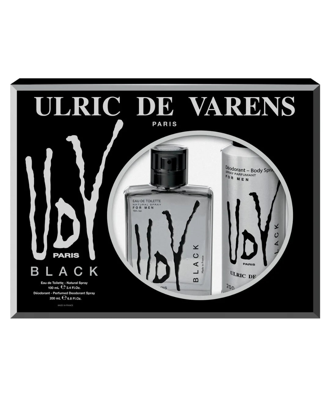 Ulric de Varens Giftset Version Black Eau De Toilette + Deo