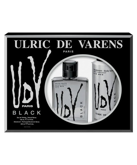 Ulric de Varens Giftset Version Black Eau De Toilette + Deo