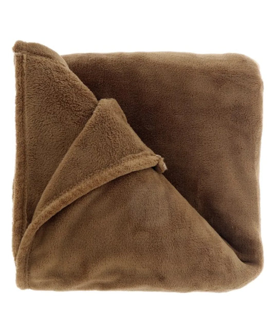 EcoLiving Plaid Baily Coconut - 130x180 cm