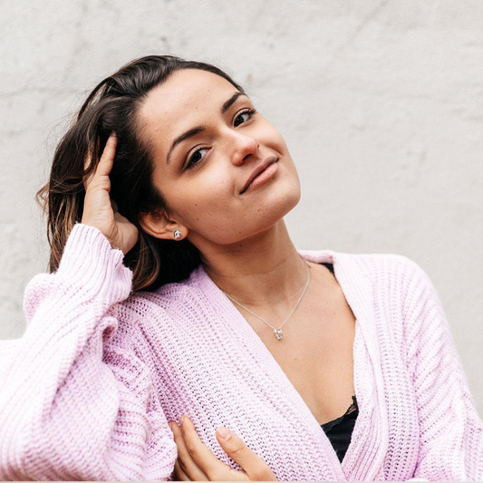 Yolora oorbellen met Swarovski kristal